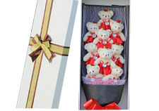 Teddy Bear Arrangement(box) 