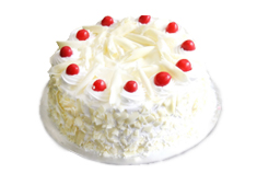 White Forest Cake (1 kg)