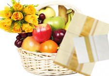 ONAM Special - 2 Kg Fresh Fruits, Sett Mundu and Kasavu Mundu